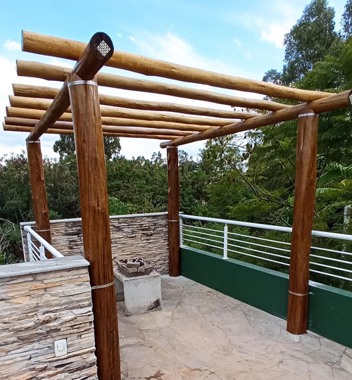 Pergolado - Tekmad Brasil - Madeiras Tratadas para Votorantim, Sorocaba e toda região