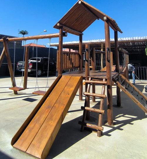 Playground - Tekmad Brasil - Madeiras Tratadas para Votorantim, Sorocaba e toda região