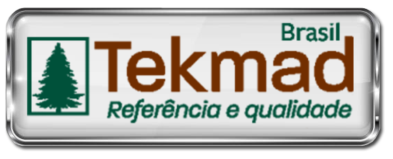Logotipo Tekmad Brasil, Madeiras Tratadas para Sorocaba e Região